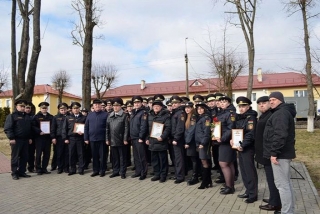 В Глубоком прошло торжество, посвящённое дню милиции