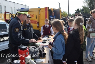 У Глыбокім прайшоў адзіны дзень бяспекі