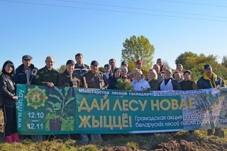 Акцыя "Дай лесу новае жыццё!" прайшла сёння на Глыбоччыне