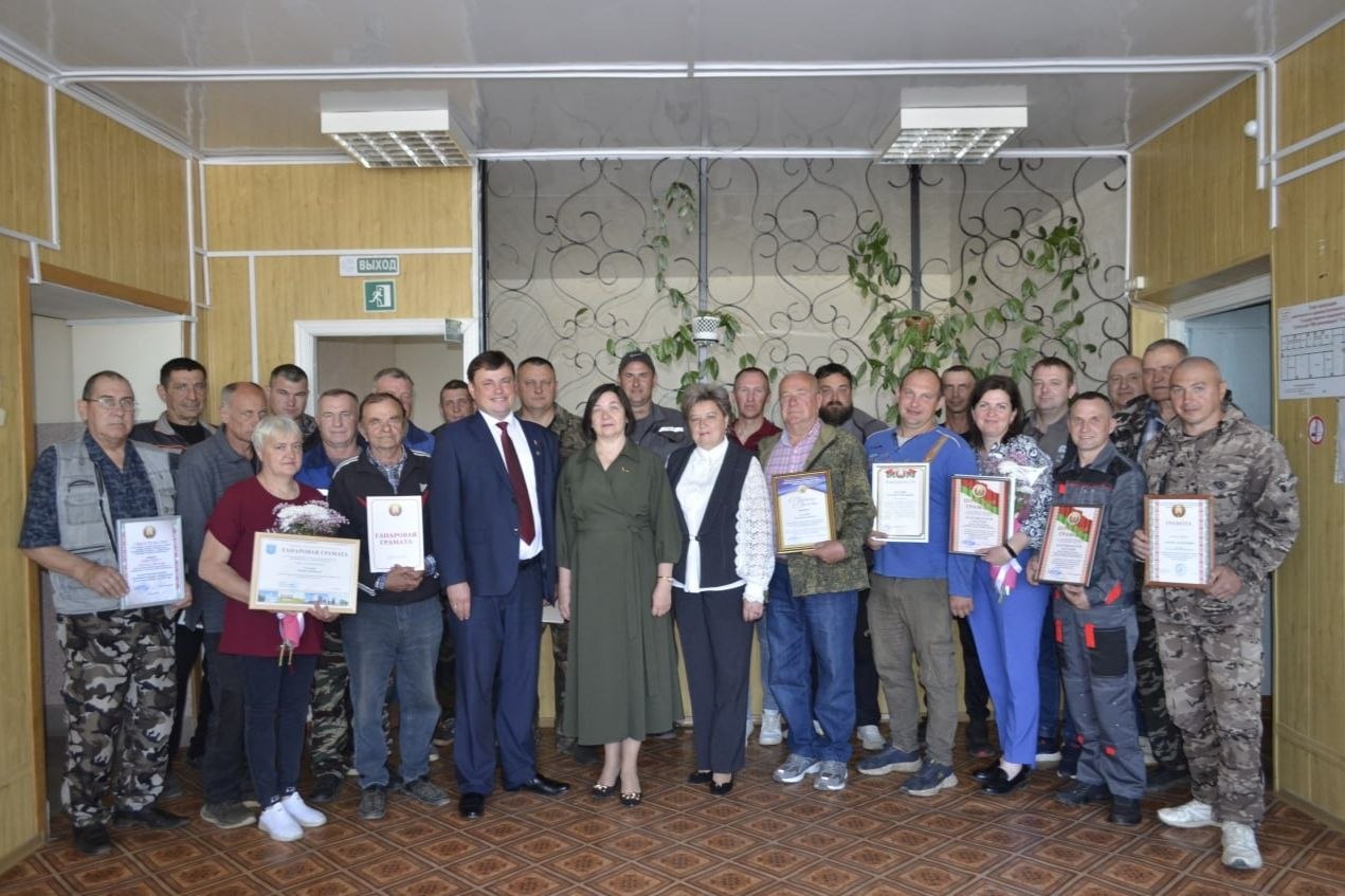 В Глубокской ПМК мелиоводхоз чествовали профессионалов отрасли