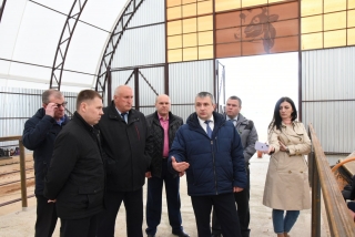 Министр сельского хозяйства и продовольствия Республики Беларусь находится с рабочей поездкой в Глубокском районе