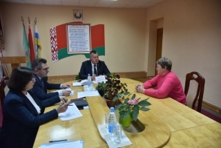 Дэпутат Палаты прадстаўнікоў Нацыянальнага сходу Рэспублікі Беларусь Анатоль Сіўко наведаў Глыбоцкі раён