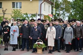 В Глубоком прошли праздничные мероприятия,
посвященные Дню Победы