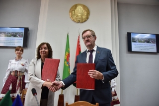 Глубокое посетила официальная делегация города Новополоцк