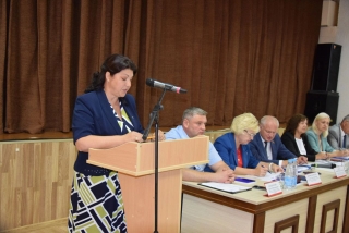 В Глубоком состоялось выездное заседание президиума Совета Витебского областного объединения профсоюзов