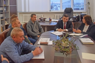 Председатель районного Совета депутатов Вера Телица встретилась с коллективом ЖКХ Глубокского района