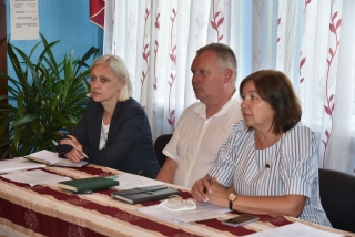 Председатель Глубокского районного Совета депутатов Вера Телица вместе с руководящим активом райисполкома и предприятий района провели День Совета в Псуевском сельсовете