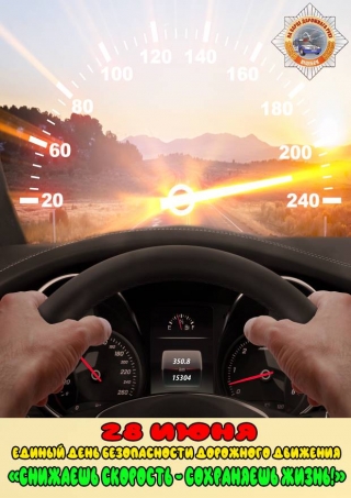 Снижаешь скорость – сохраняешь жизнь!»