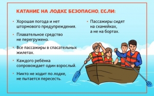 Безопасное катание на лодке