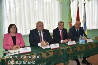 Глыбоцкі раён наведаў старшыня Віцебскага абласнога Савета дэпутатаў Дзмітрый Дзямідаў