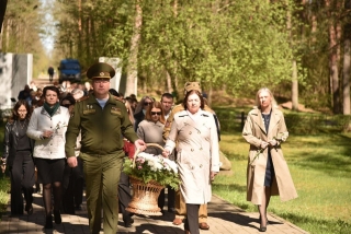В Глубоком почтили память жертв фашистского концлагеря в Березвечье