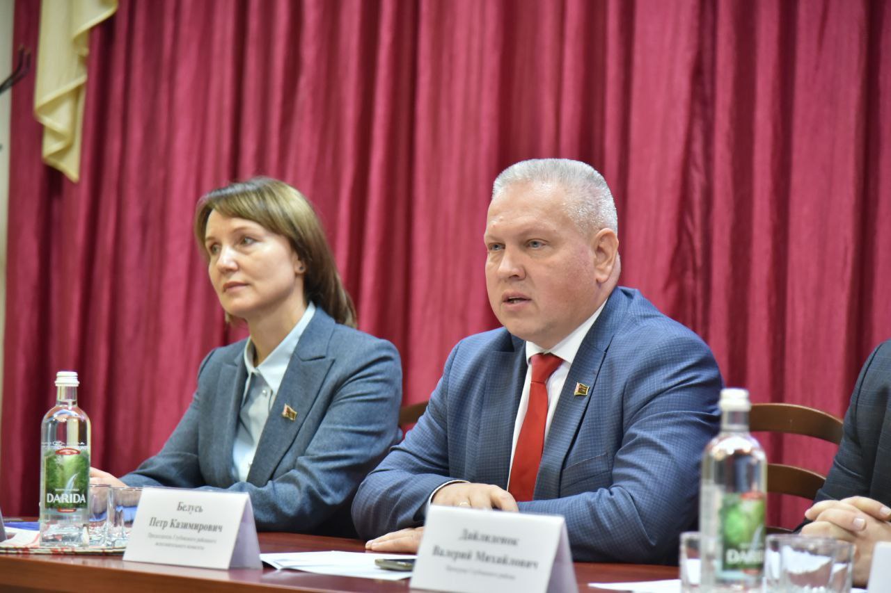 Встреча с коллективом жилищно-коммунального хозяйства Глубокского района