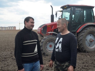 На Глубоччине лен посеяли за семь дней