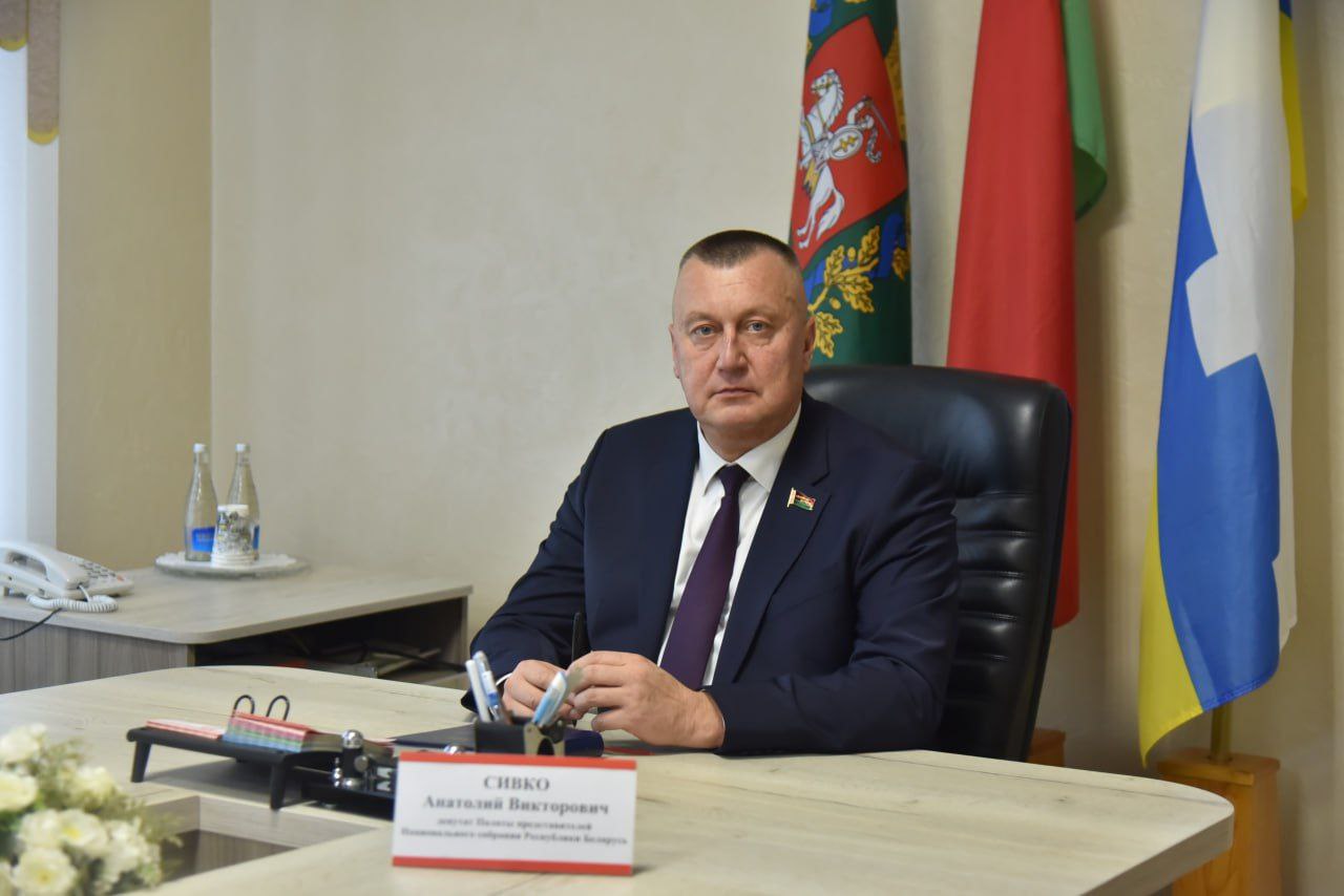 Рабочий визит Анатолия Сивко в Глубокский район