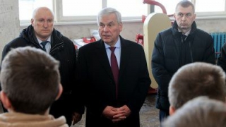 Владимир Андрейченко посетил Глубокский государственный колледж