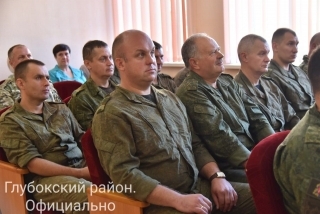 У Глыбокім падвялі вынікі мабілізацыйных вучэнняў з ваеннымі камісарыятамі