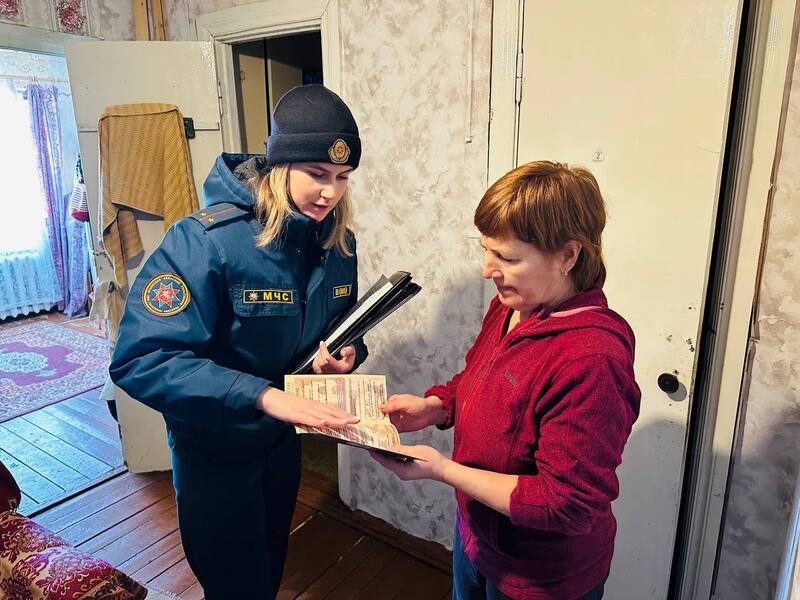 Глубокое. Выходные дни: МЧС на страже  безопасности